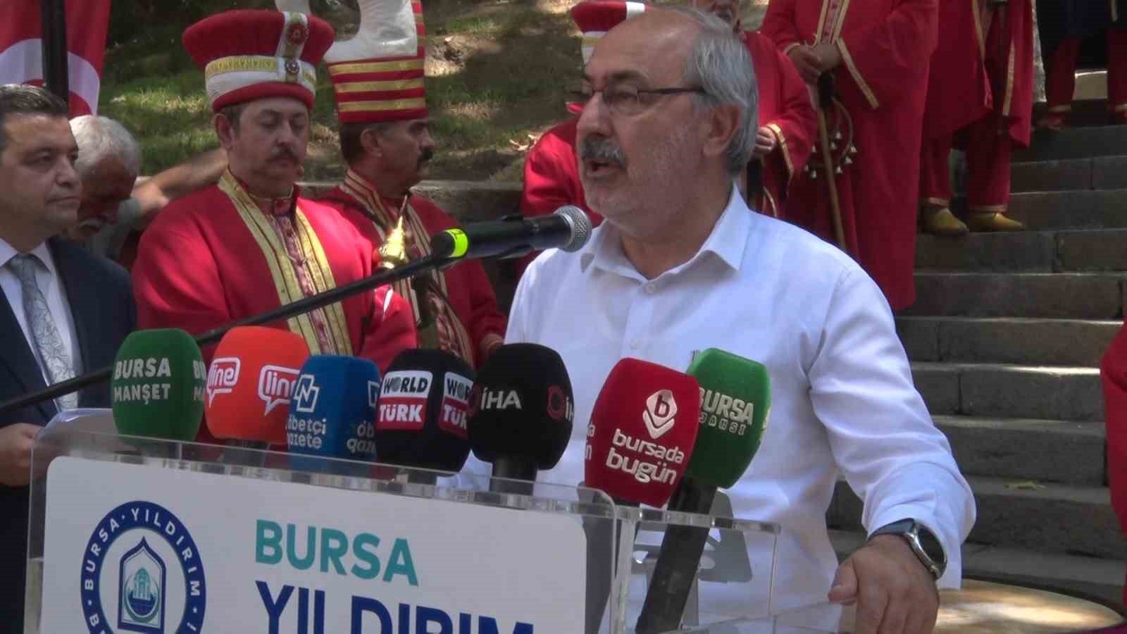 Yıldırım’da Sultan Çelebi Mehmed dualarla anıldı