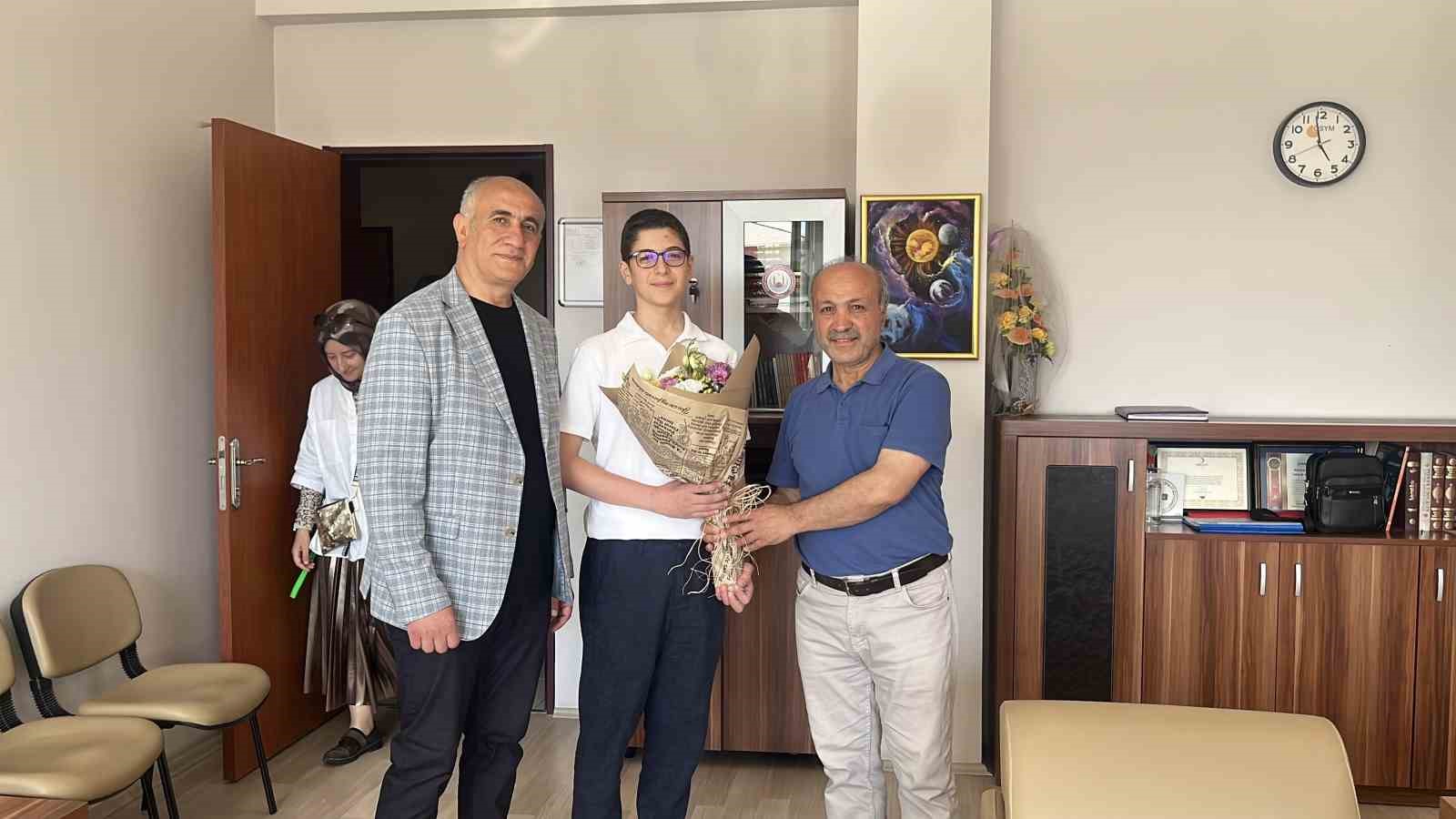 LGS’de Türkiye birincisi olan öğrenci: "Sıkı ve dengeli bir şekilde çalışmaya özen gösterdim"