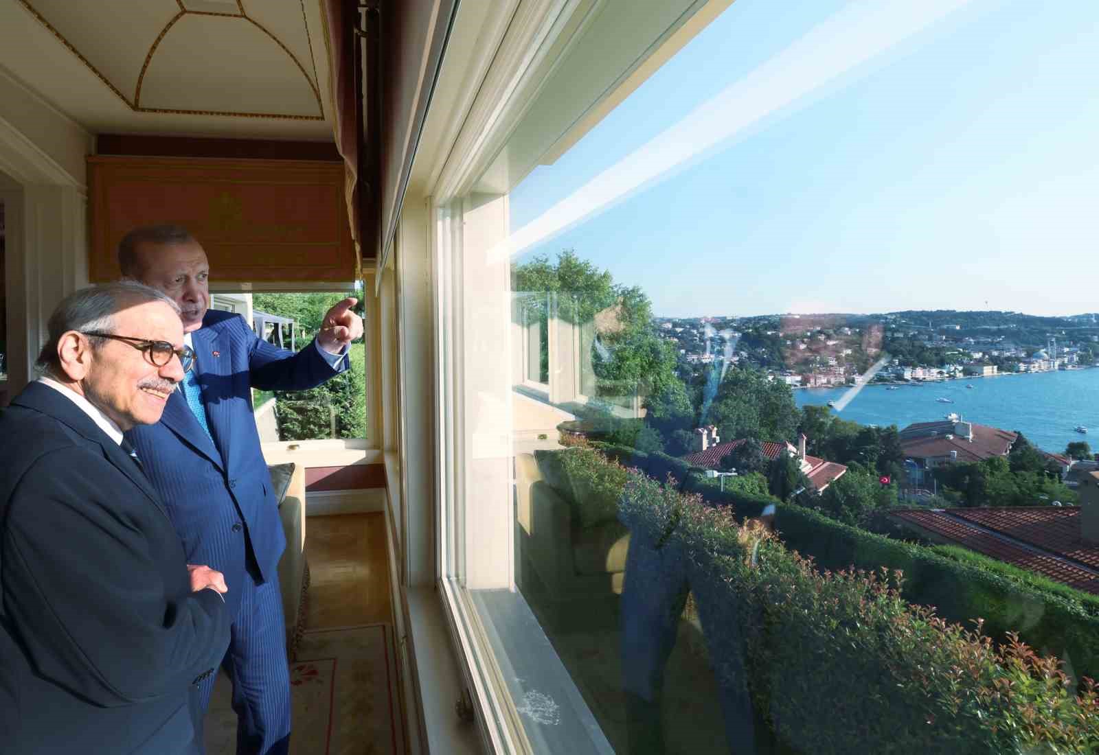 Cumhurbaşkanı Erdoğan, Lübnan Başbakanı Selam’ı kabul etti
