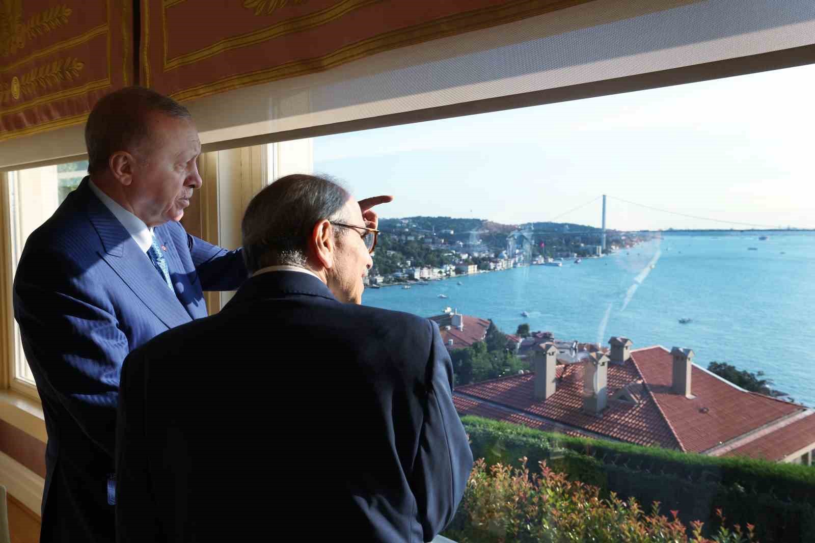 Cumhurbaşkanı Erdoğan, Lübnan Başbakanı Selam’ı kabul etti