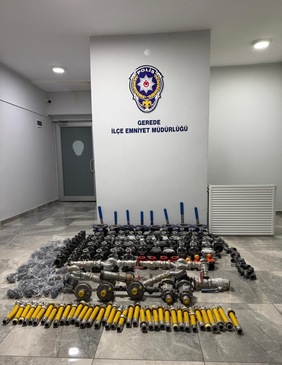 Bolu’da şantiyeden 2,5 milyon liralık malzeme çalan şüpheli tutuklandı