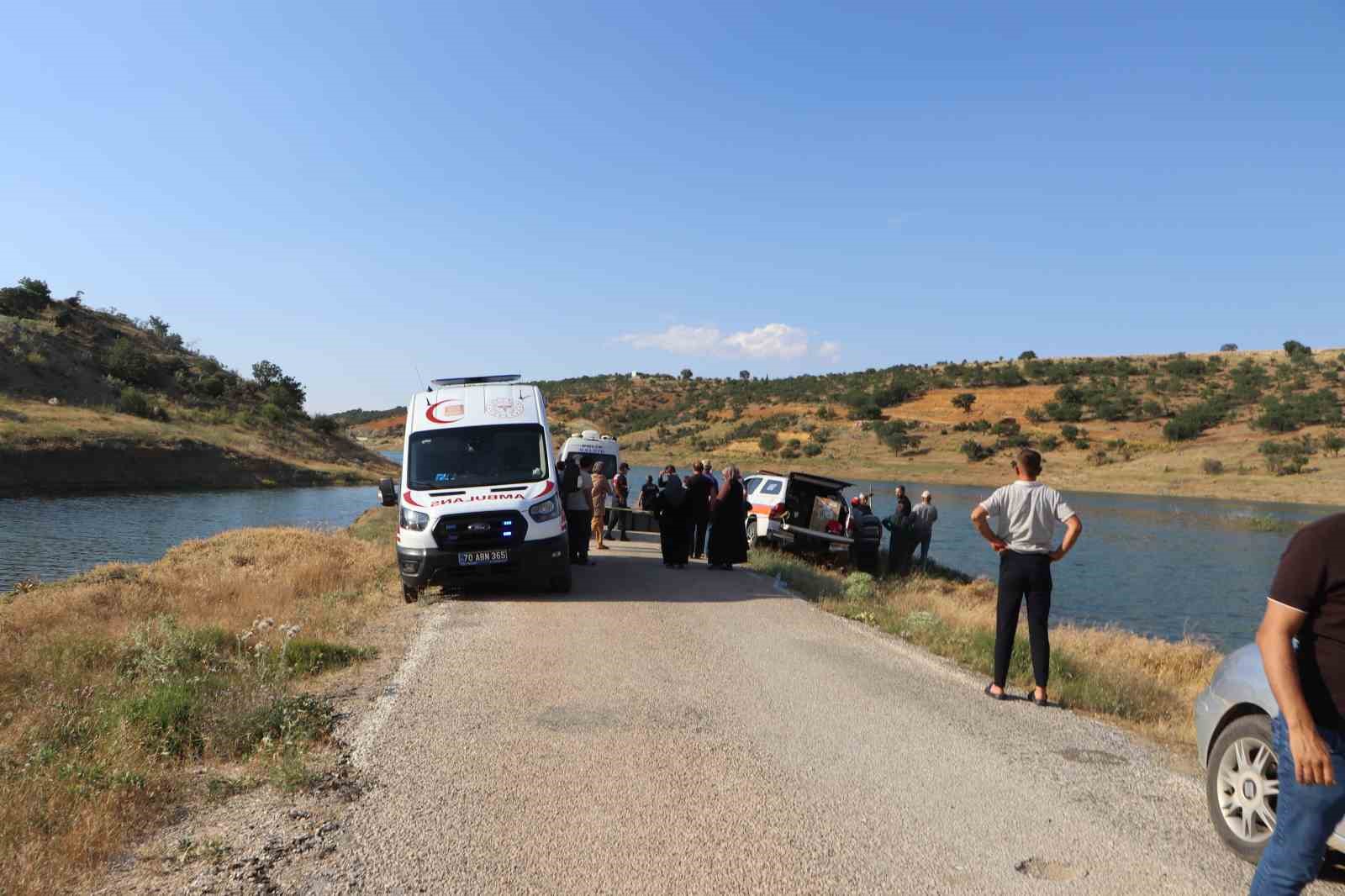 Karaman’da 15 yaşındaki çocuk serinlemek için girdiği gölette boğuldu