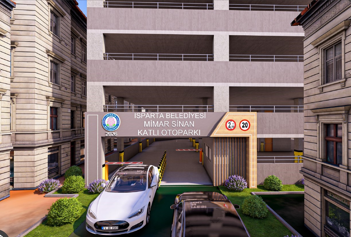 Mimar Sinan Katlı Otopark yapım çalışmaları başladı