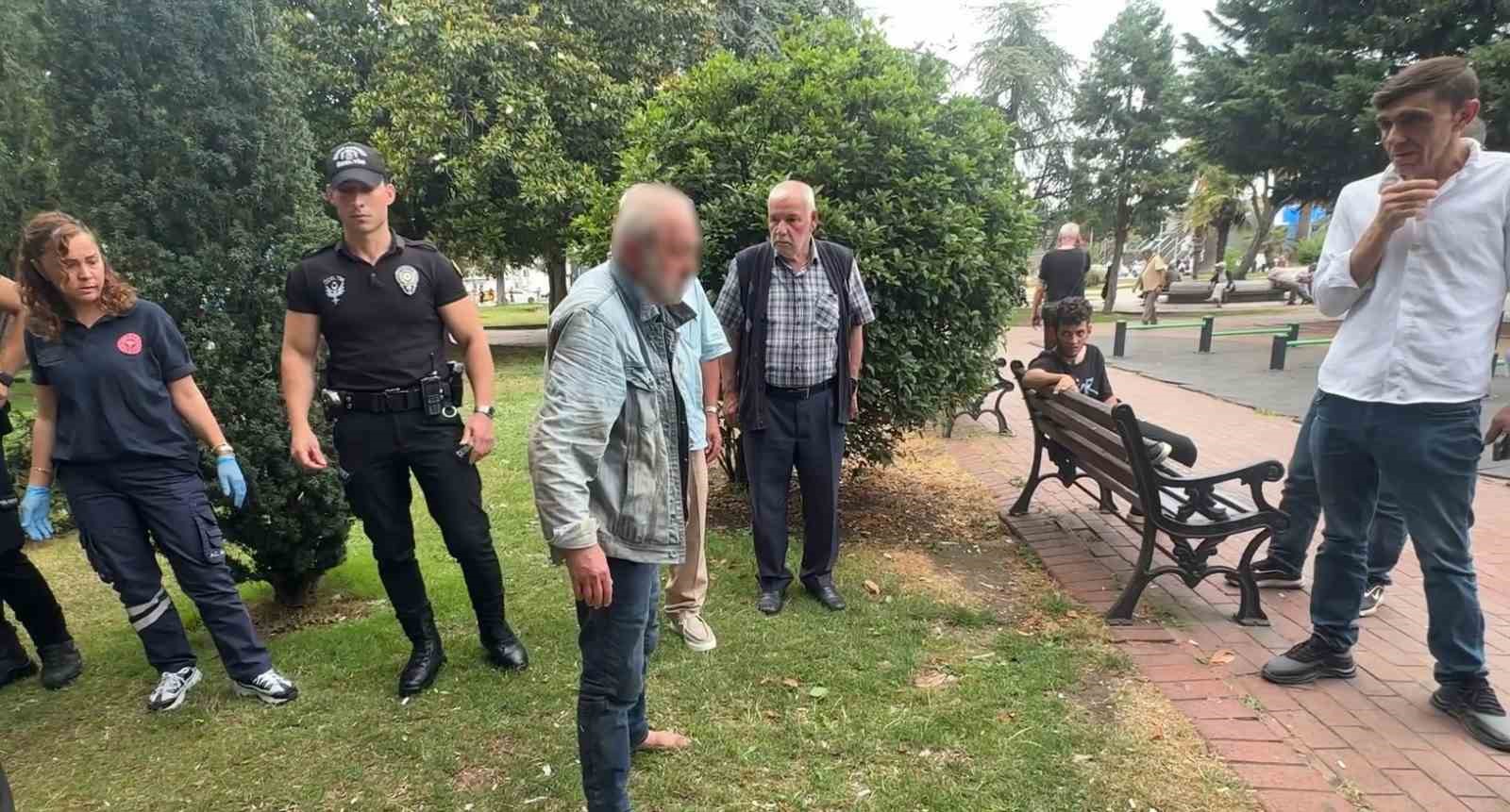 Anıtpark’taki sarhoş sağlıkçıları bezdirdi