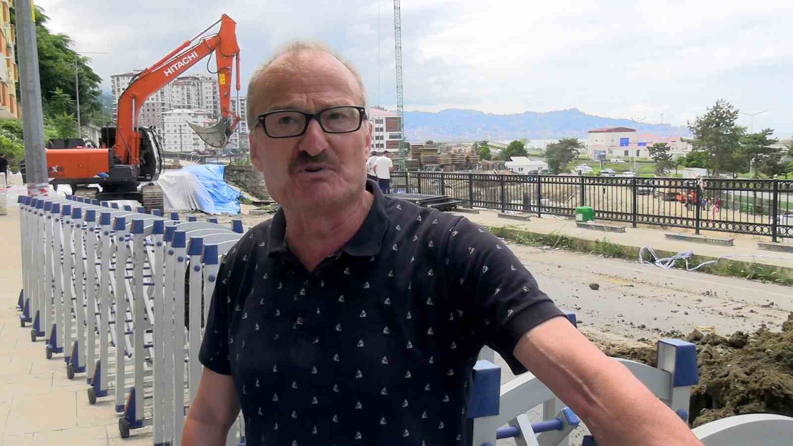 Rize’de çöken yolla ilgili tahliye edilen bina sakinleri "Biz uyarmıştık" dedi