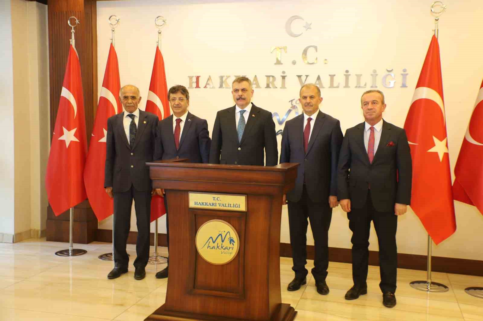 İçişleri Bakanı Çiftçi Hakkari’de