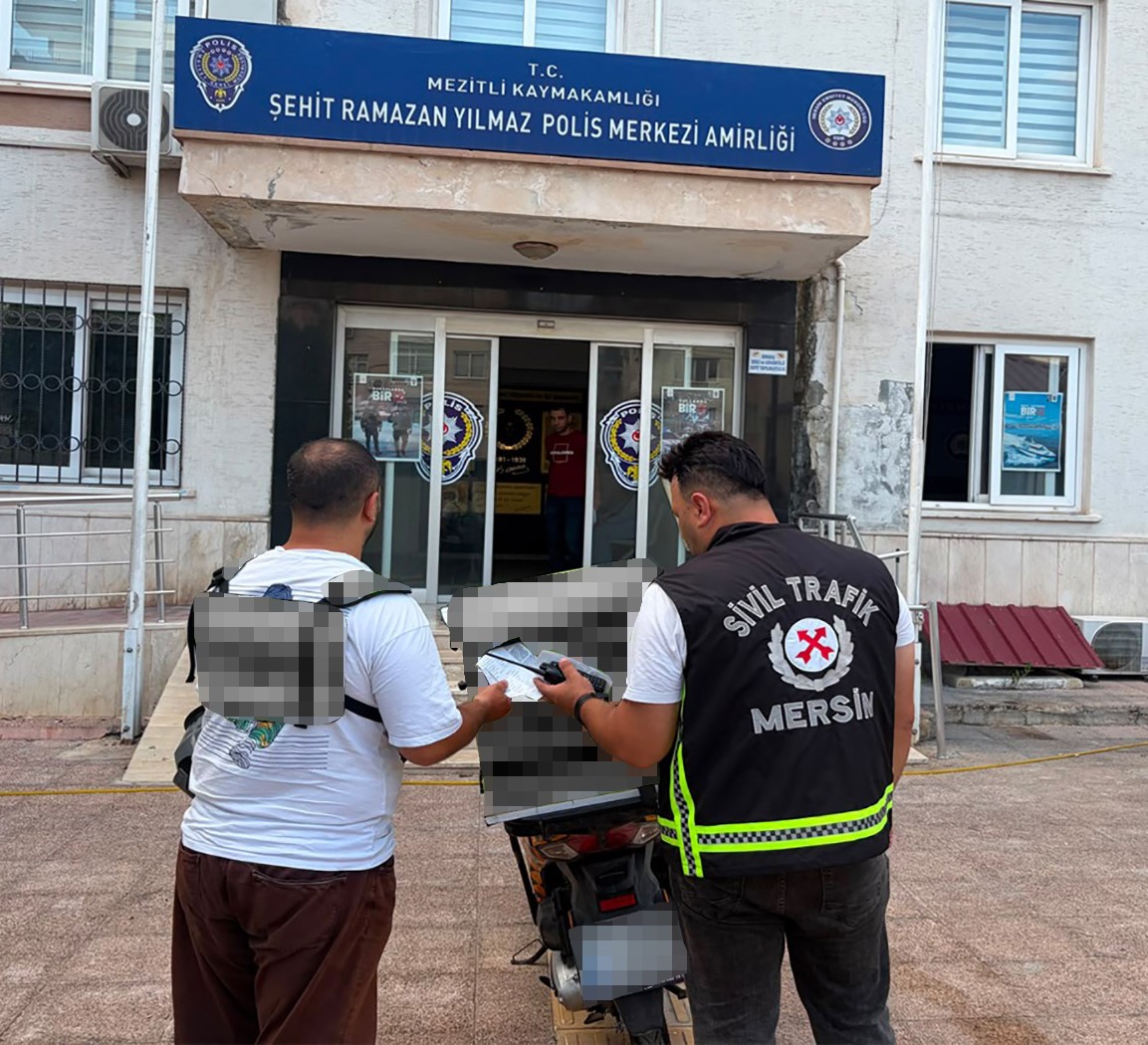 Mersin’de trafikte kavga eden iki sürücüye 362 bin lira ceza
