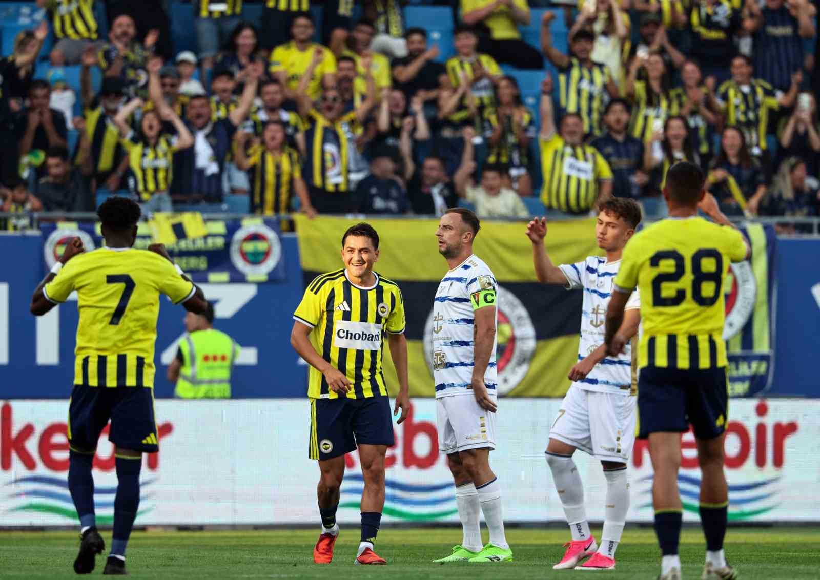 Hazırlık maçı: Fenerbahçe 4 - Pogon Szczecin: 0