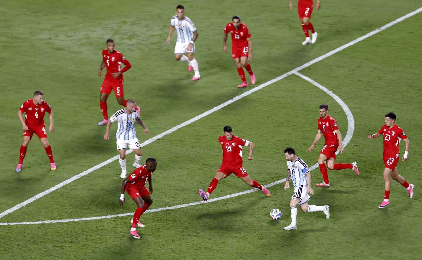 Arjantin, İsviçre’yi uzatmalarda mağlup ederek yarı finale yükseldi