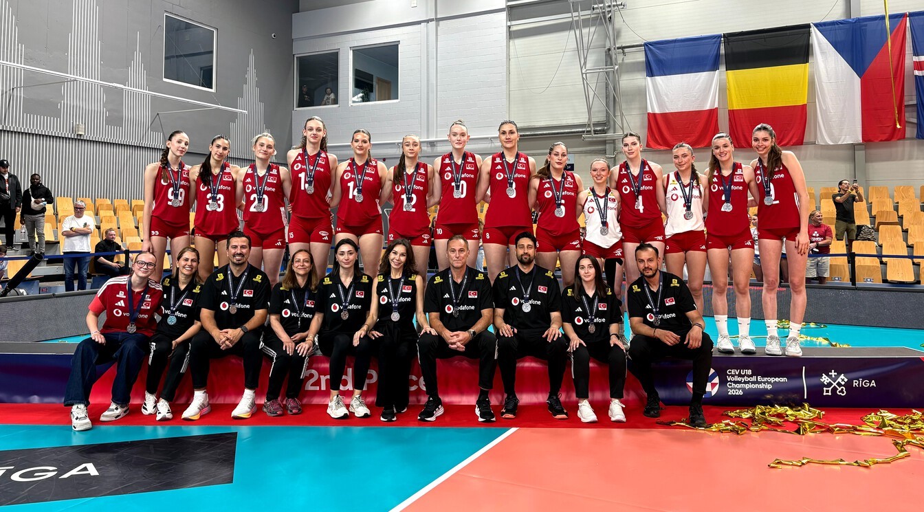 U18 Kadın Milli Voleybol Takımı, Avrupa ikincisi