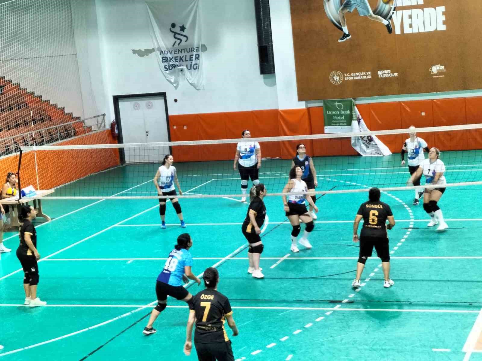 Köyceğiz veteran voleybol etkinliği tamamlandı