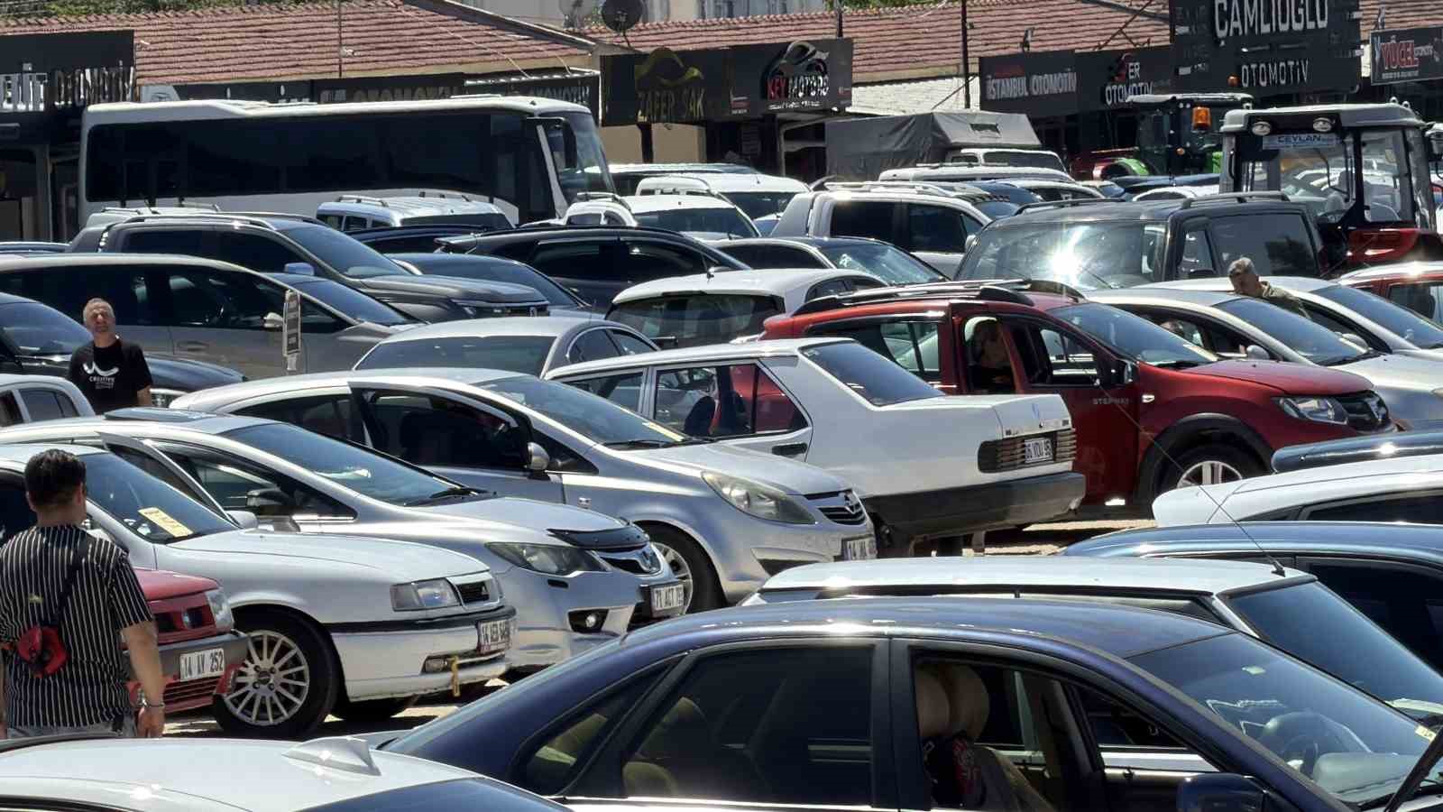 Bolu’da ikinci el araç satışları durgun