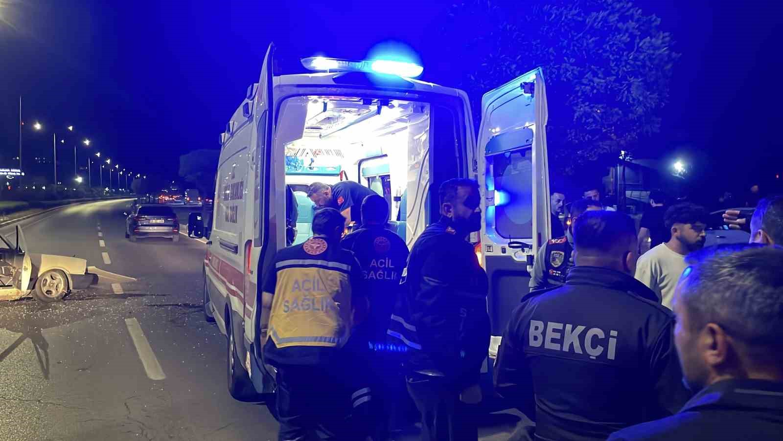 Sivas’ta Fiat Tofaş otomobil takla attı: 1’i ağır 3 yaralı
