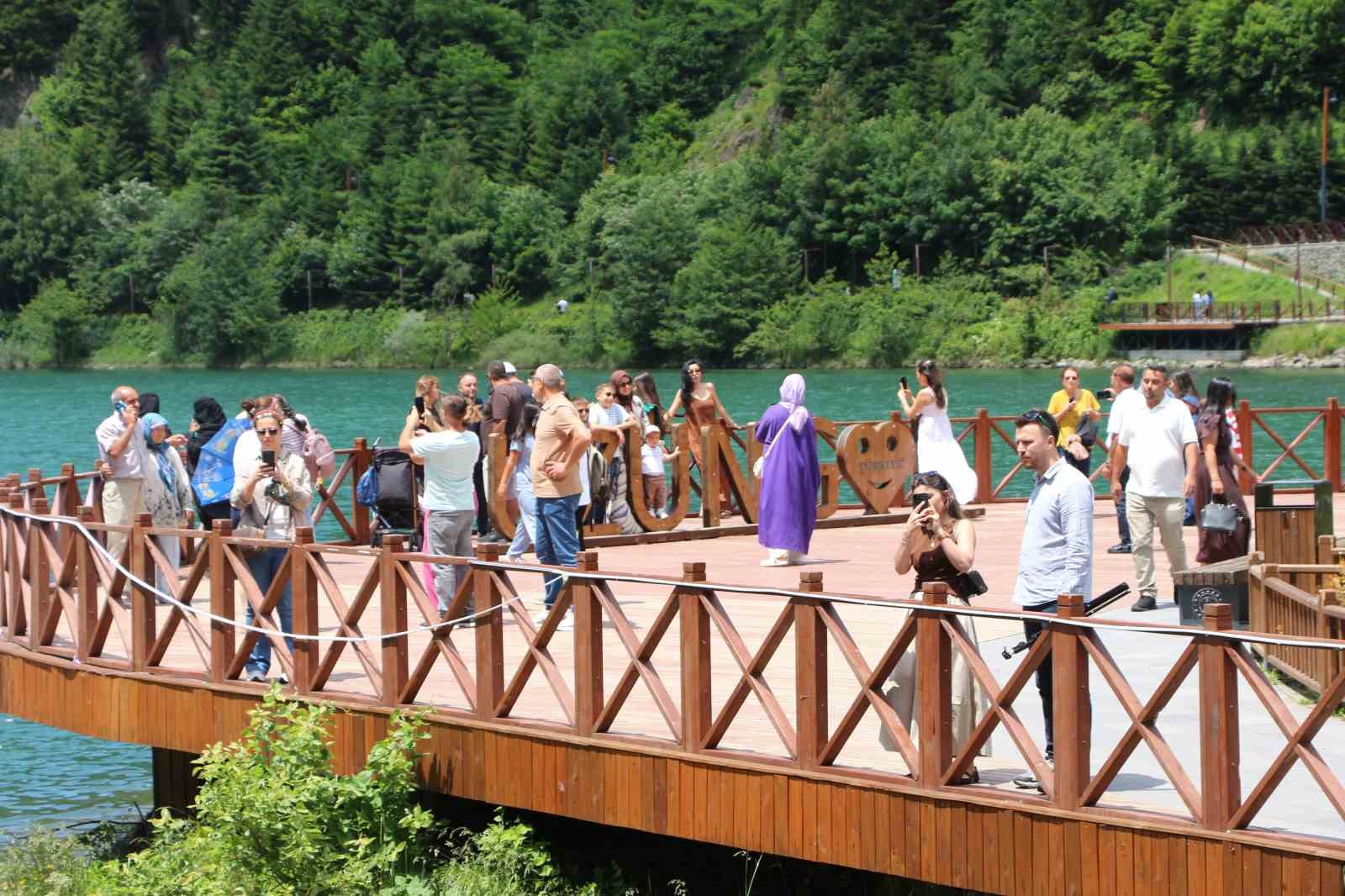 Uzungöl’de turizm sezonu hareketlendi, otellerde doluluk arttı