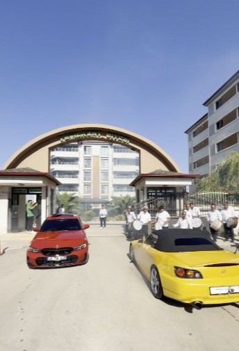 Düğün konvoyundaki drifte 156 bin TL para cezası