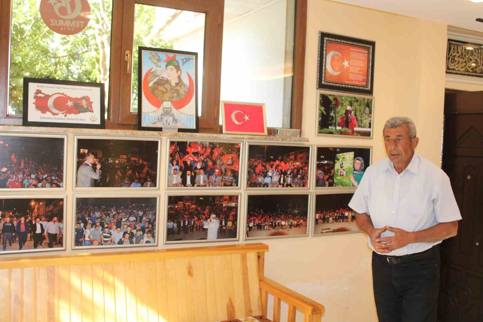 Şehit Cennet Yiğit’in babası Yahya Yiğit: "15 Temmuz, Türkiye Cumhuriyeti’nin ayaklarındaki prangayı kırıp attığı günün adıdır"