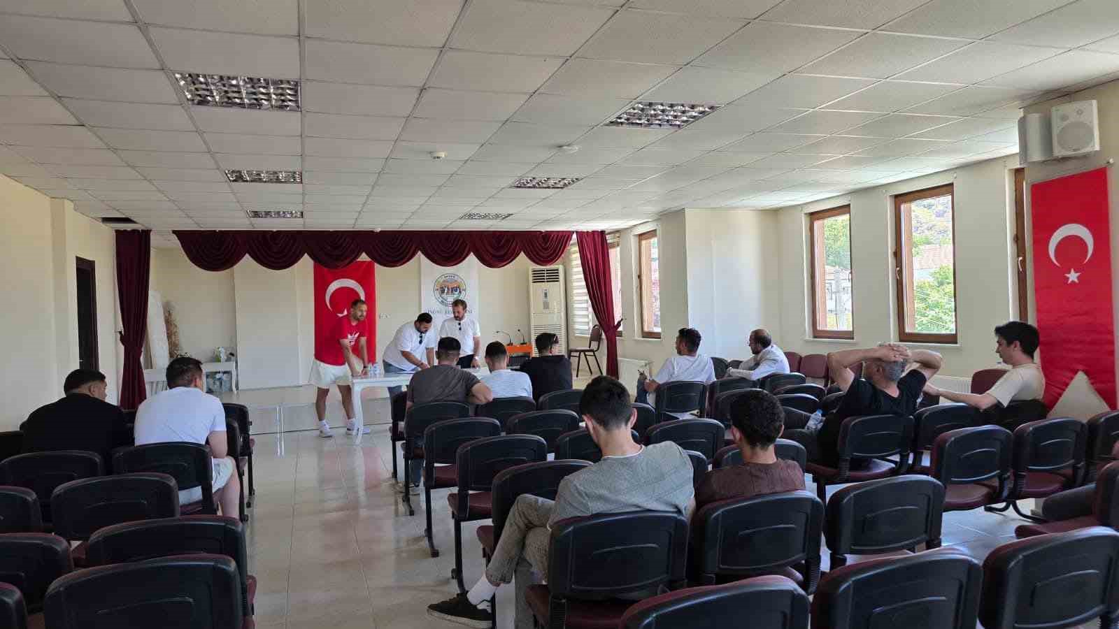 Halı Saha futbol turnuvası başlıyor