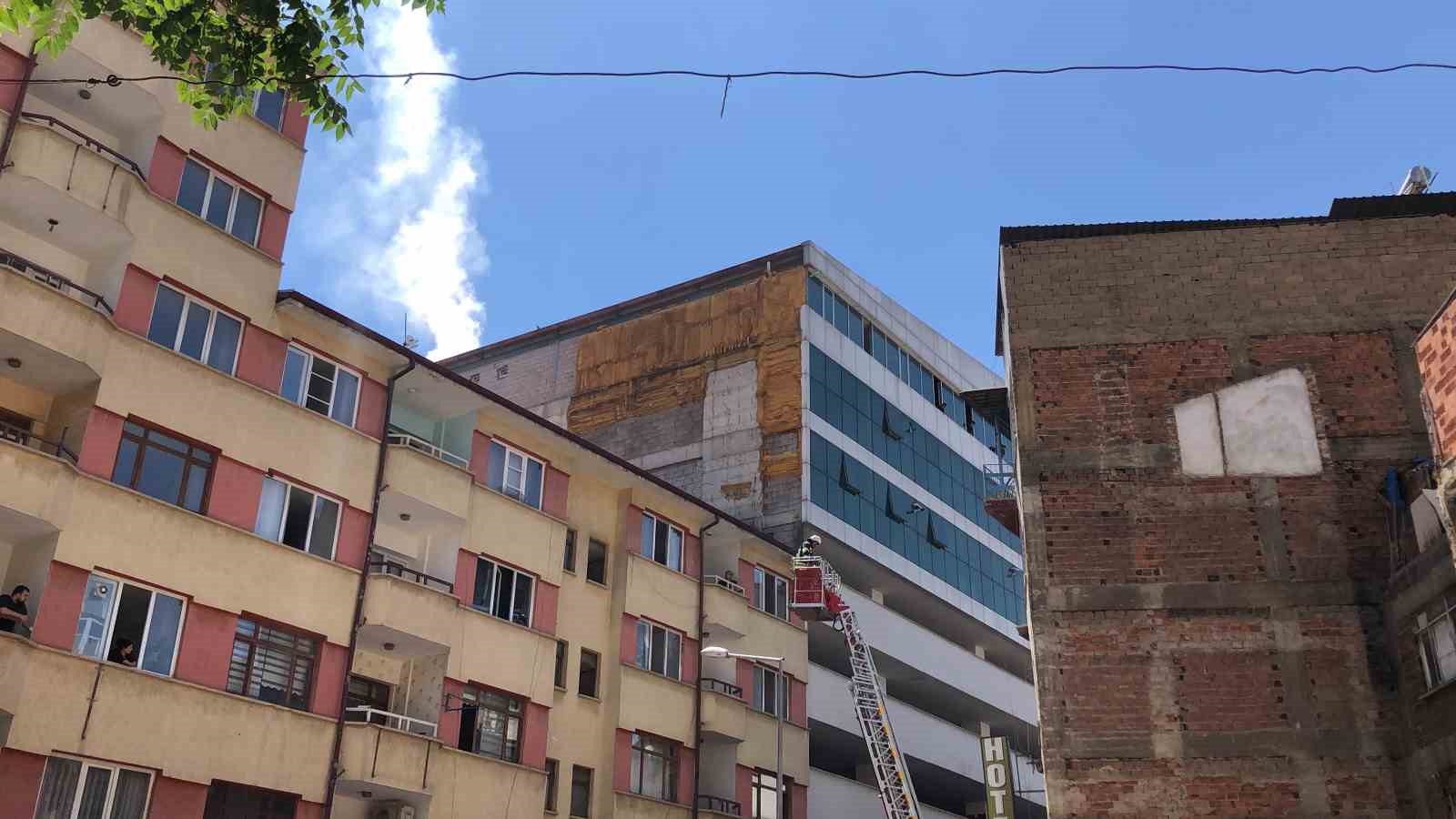 Elazığ’da baca yangını paniğe neden oldu