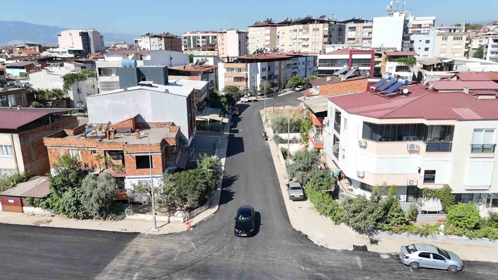Nazilli Aydoğdu Mahallesi’nde sıcak asfalt yatırımı
