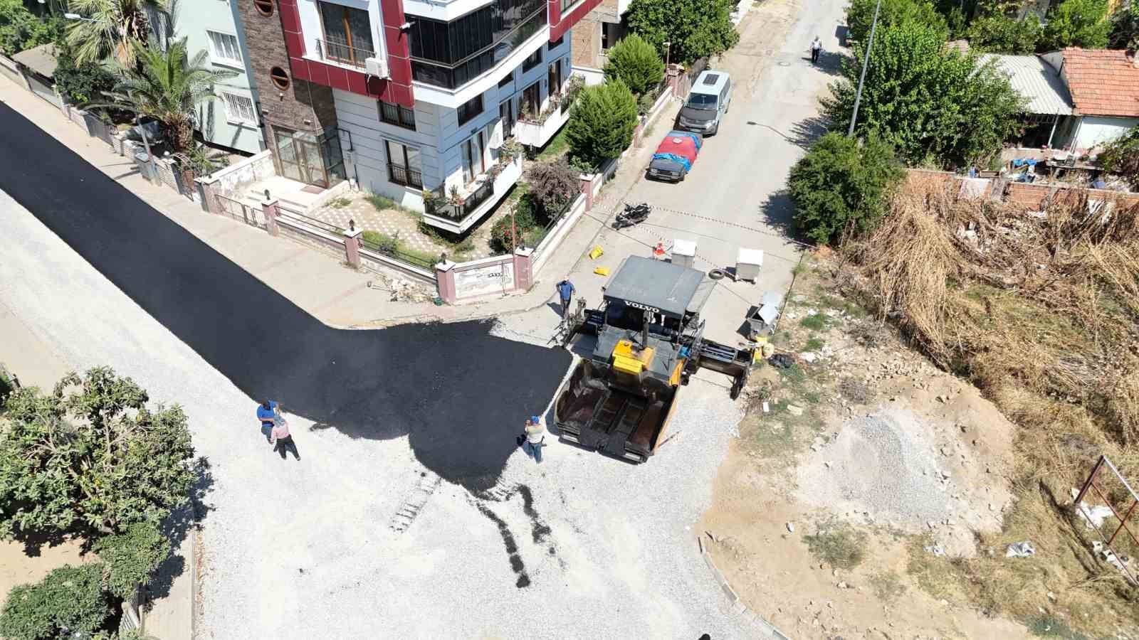 Nazilli Aydoğdu Mahallesi’nde sıcak asfalt yatırımı