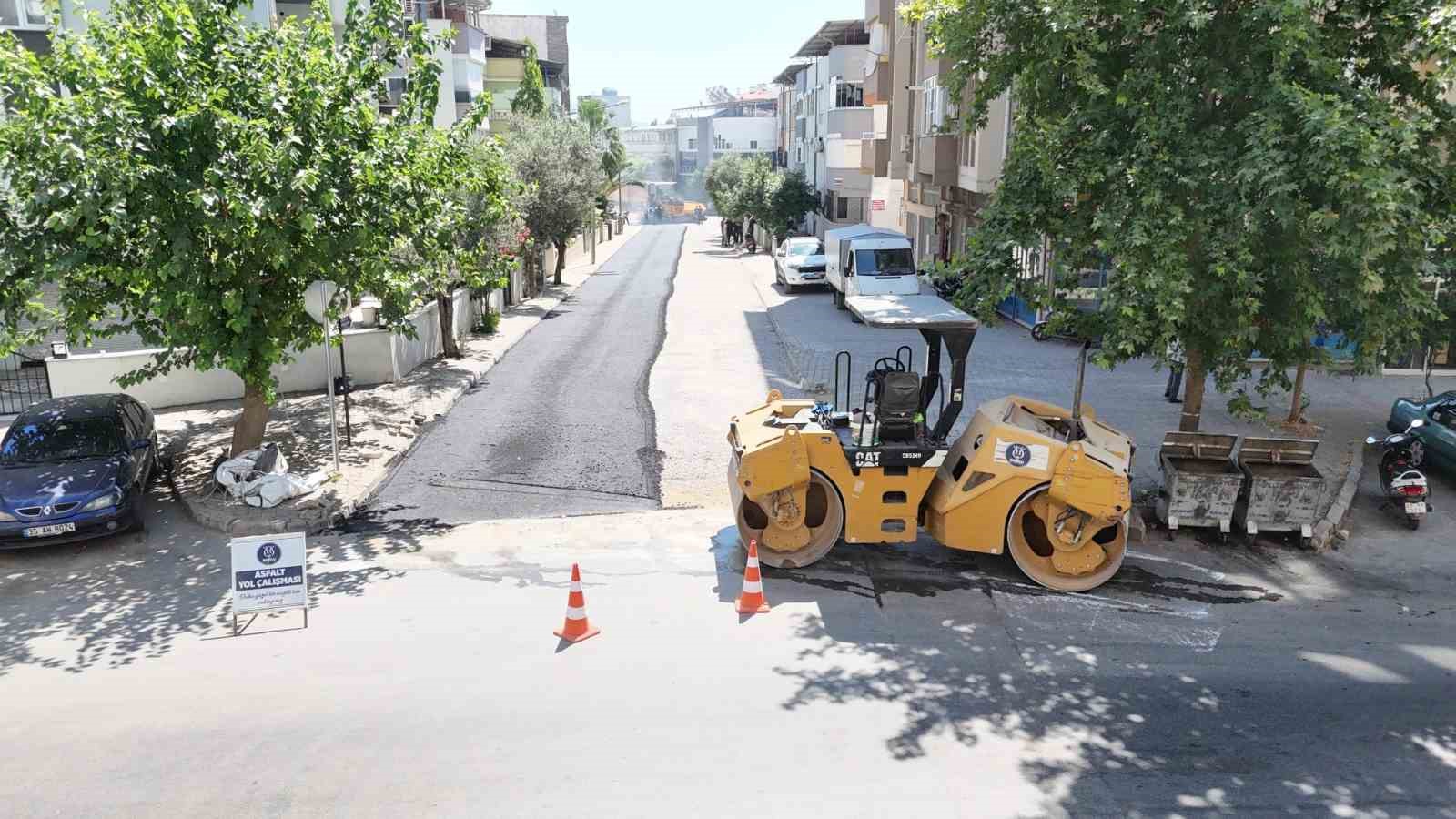 Nazilli Aydoğdu Mahallesi’nde sıcak asfalt yatırımı