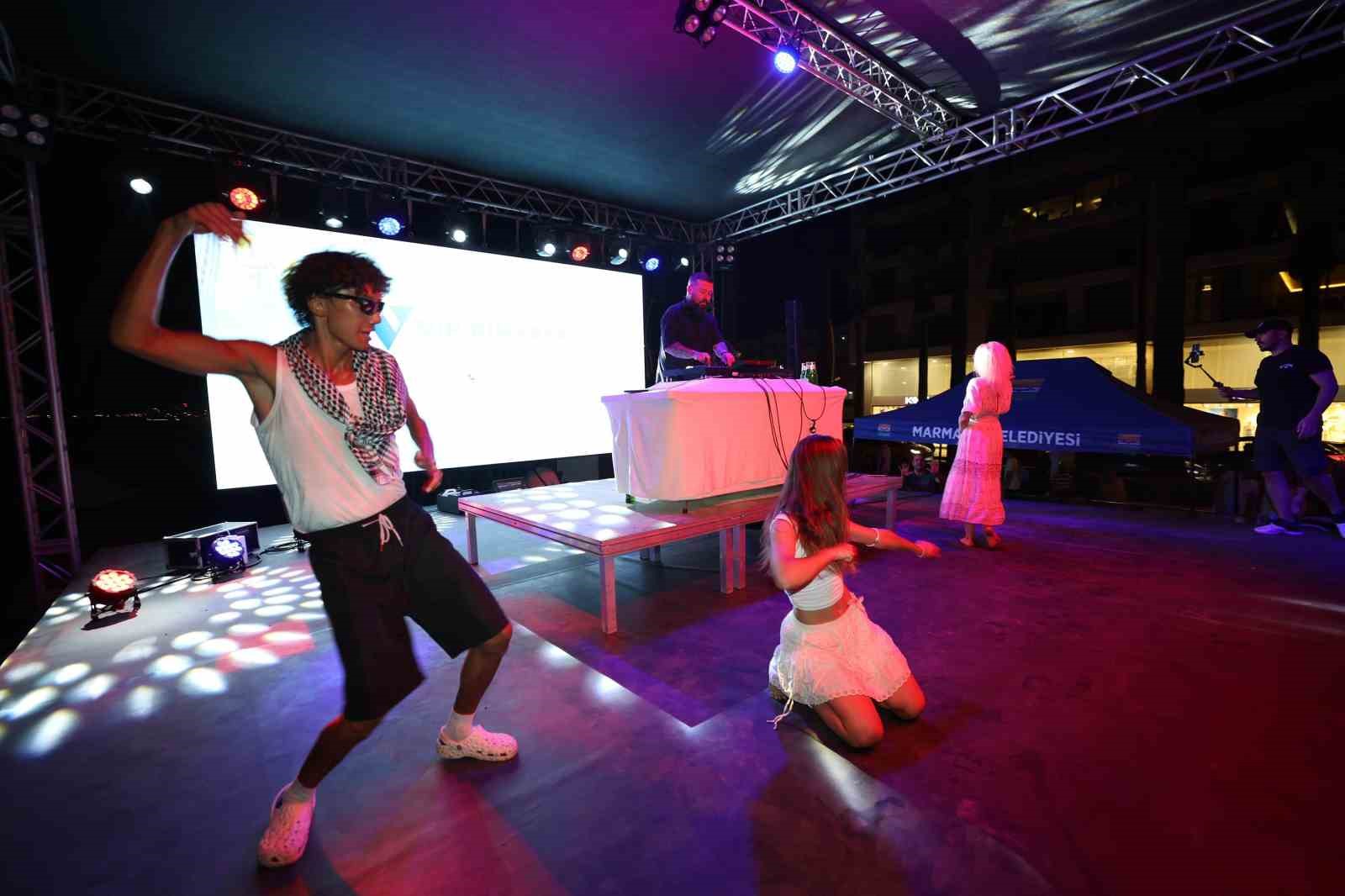 Marmaris, hafta sonu müziğe doydu