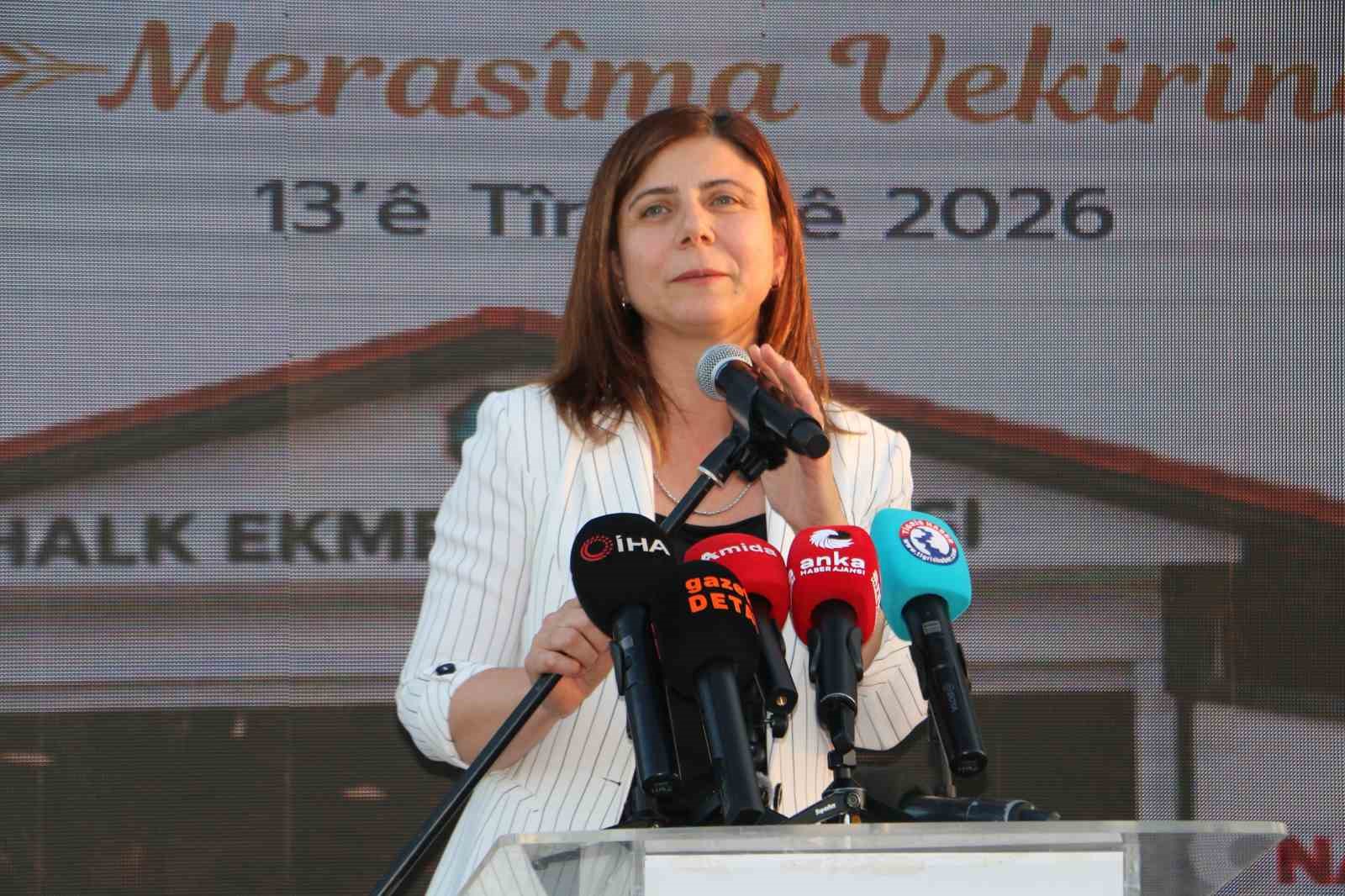 Diyarbakır’da 100 bin kapasiteli Halk Ekmek fabrikası açıldı