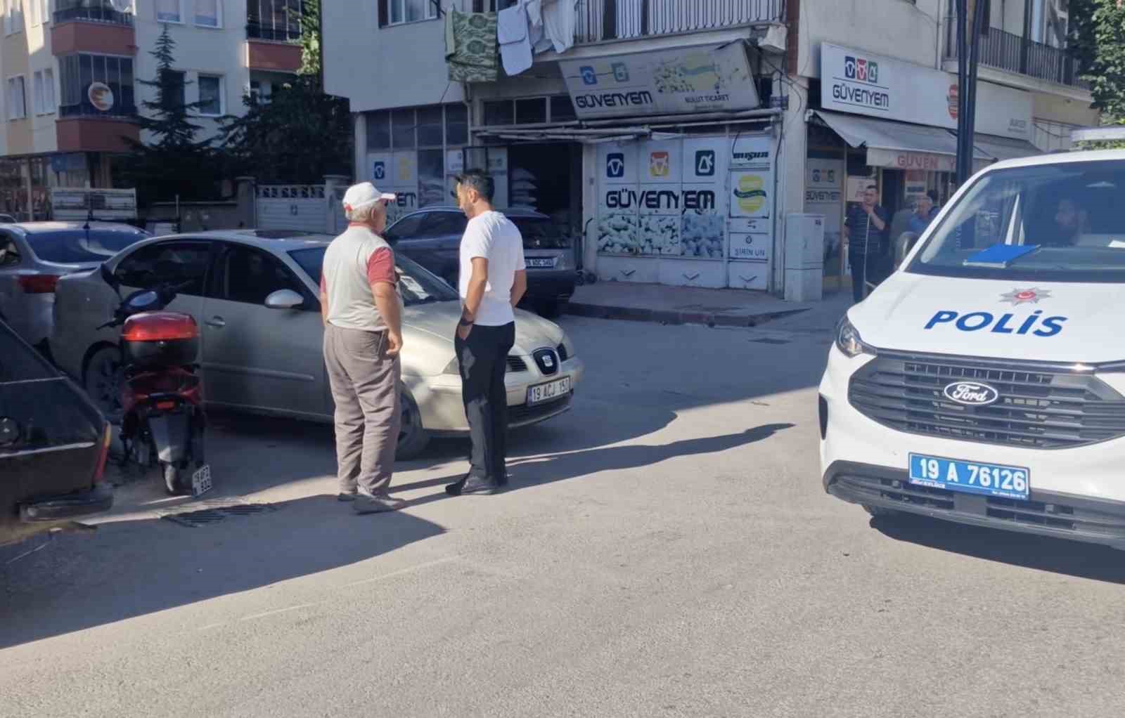 Çorum’da otomobil ile motosiklet çarpıştı: 2 yaralı