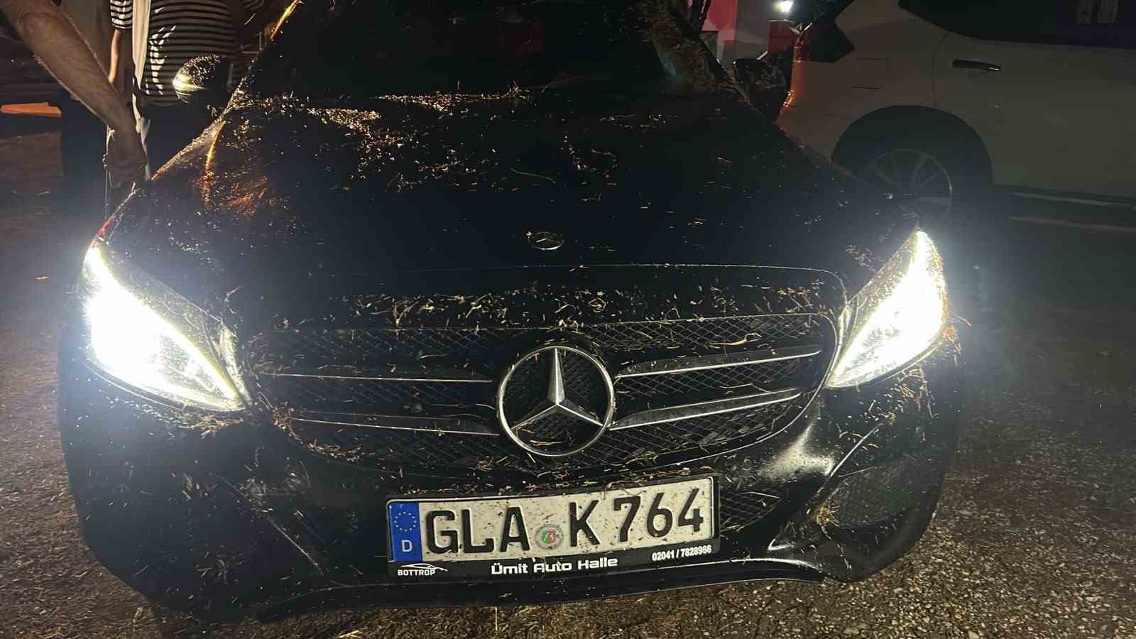 Erdek’te fırtına ve dolu yağışı: Ağaçlar devrildi, çatılar uçtu