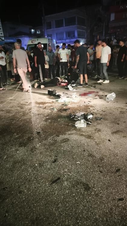 Samsun’da hafif ticari araç ile motosiklet çarpıştı: 5 yaralı