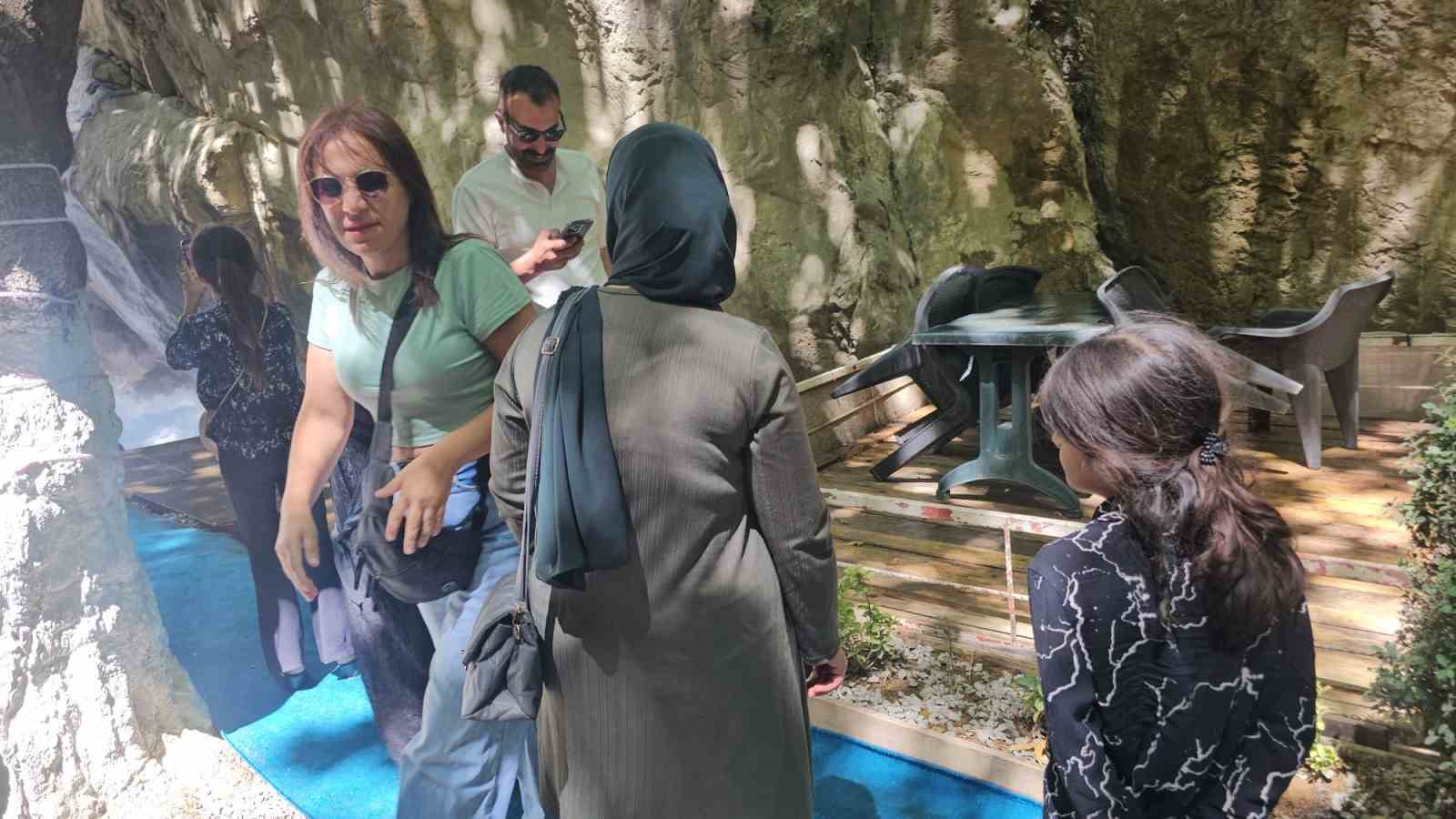 Nehri Şelalesi’ne yoğun ilgi