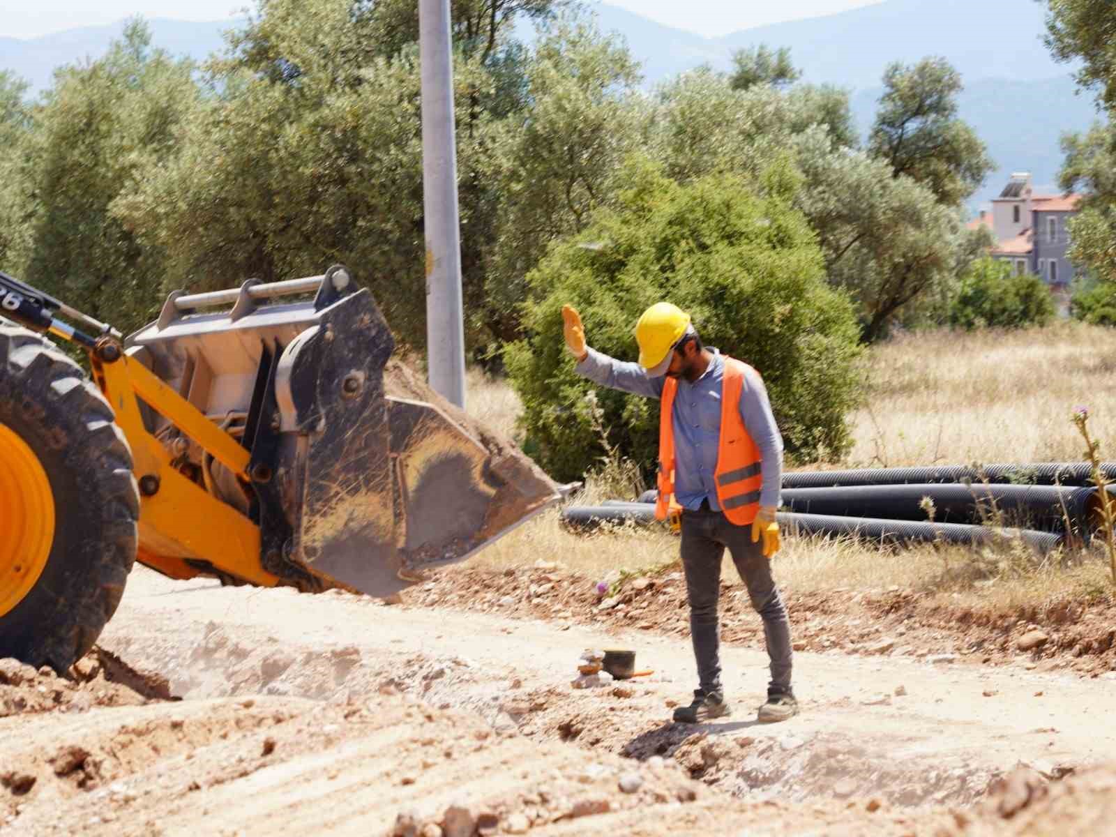 Yatağan’da yeni yerleşim birimine kanalizasyon hizmeti