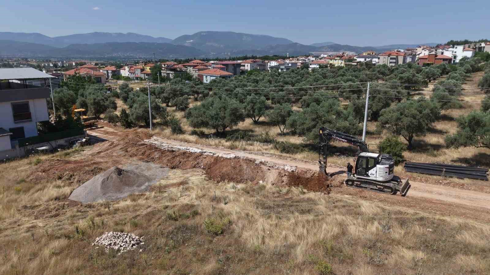 Yatağan’da yeni yerleşim birimine kanalizasyon hizmeti
