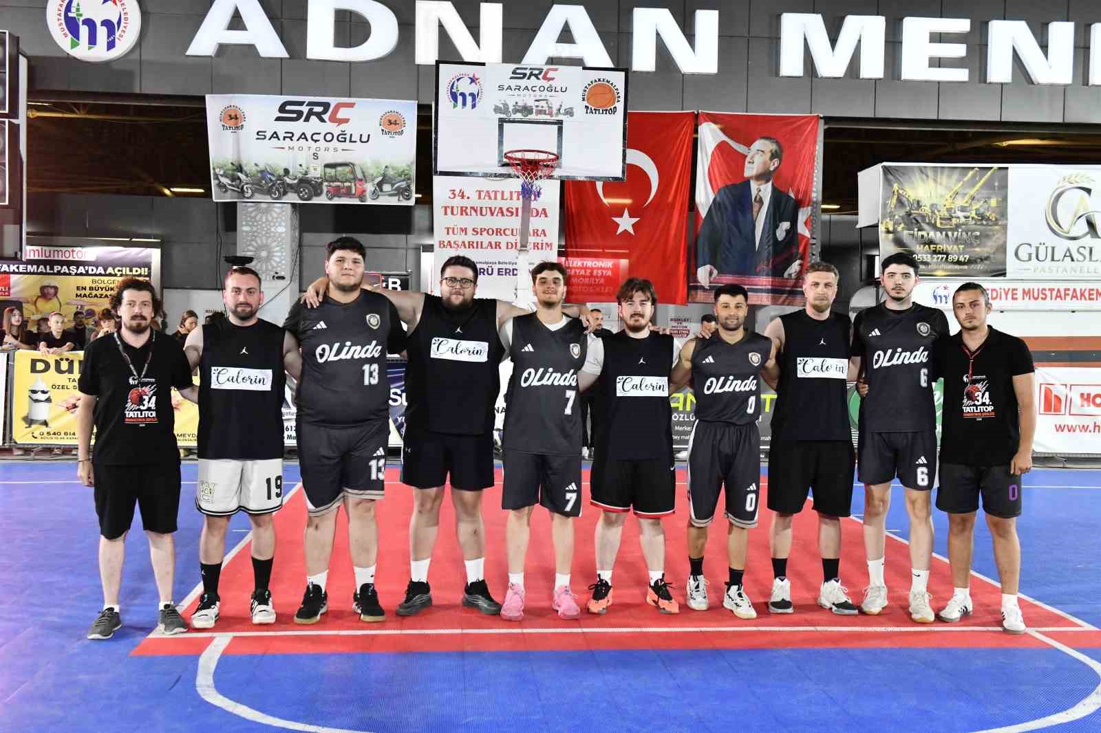 Tatlıtop Basketbol Şenliğine yoğun ilgi