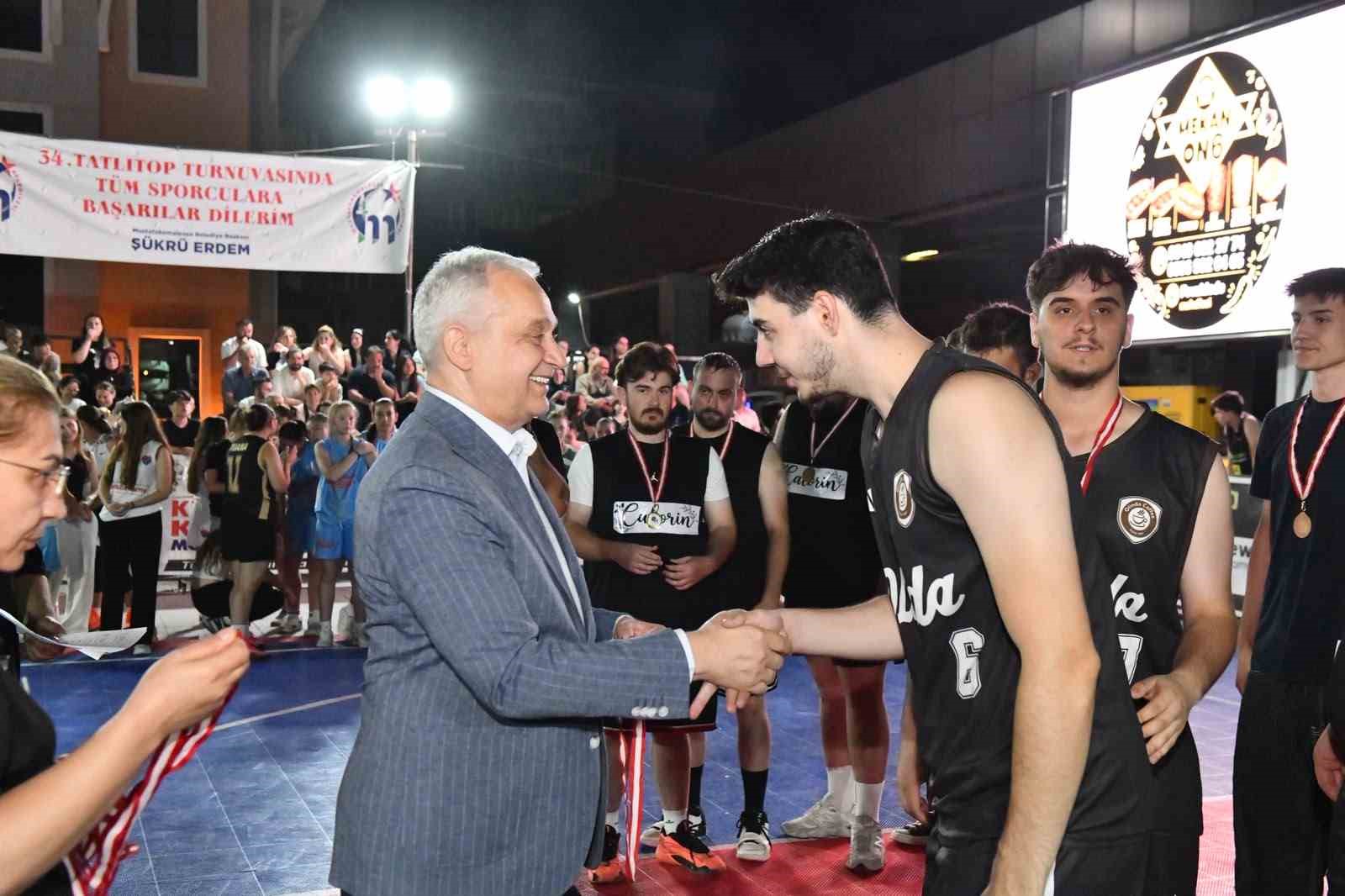 Tatlıtop Basketbol Şenliğine yoğun ilgi