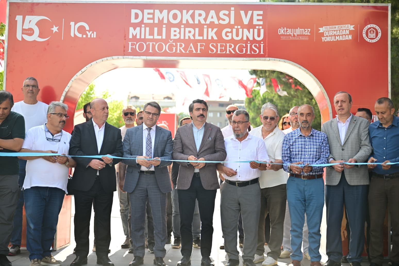 Yıldırım’da 15 temmuz ruhu fotoğraf sergisiyle yaşatılıyor