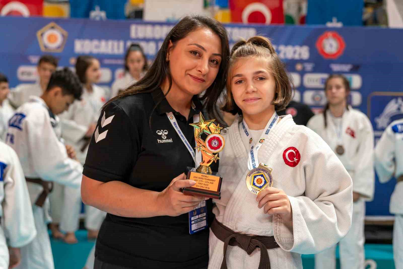 Milli judocular Avrupa Kupası’nda madalya gururu yaşattı