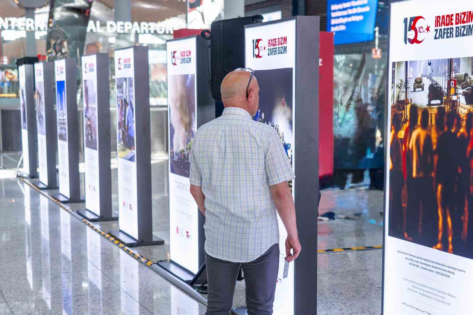 İGA İstanbul Havalimanı, direniş ruhunu ve milli birlik hafızasını geleceğe taşıyor