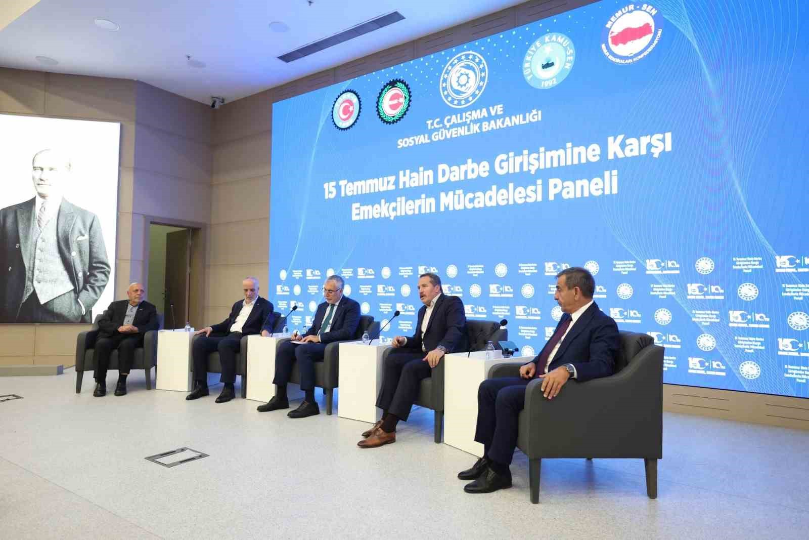 Memur-Sen Genel Başkanı Yalçın: "O gece sadece bir darbe püskürtülmedi, aynı zamanda bir işgal girişimi durduruldu"