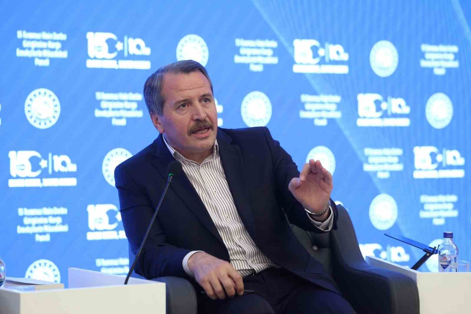 Memur-Sen Genel Başkanı Yalçın: "O gece sadece bir darbe püskürtülmedi, aynı zamanda bir işgal girişimi durduruldu"