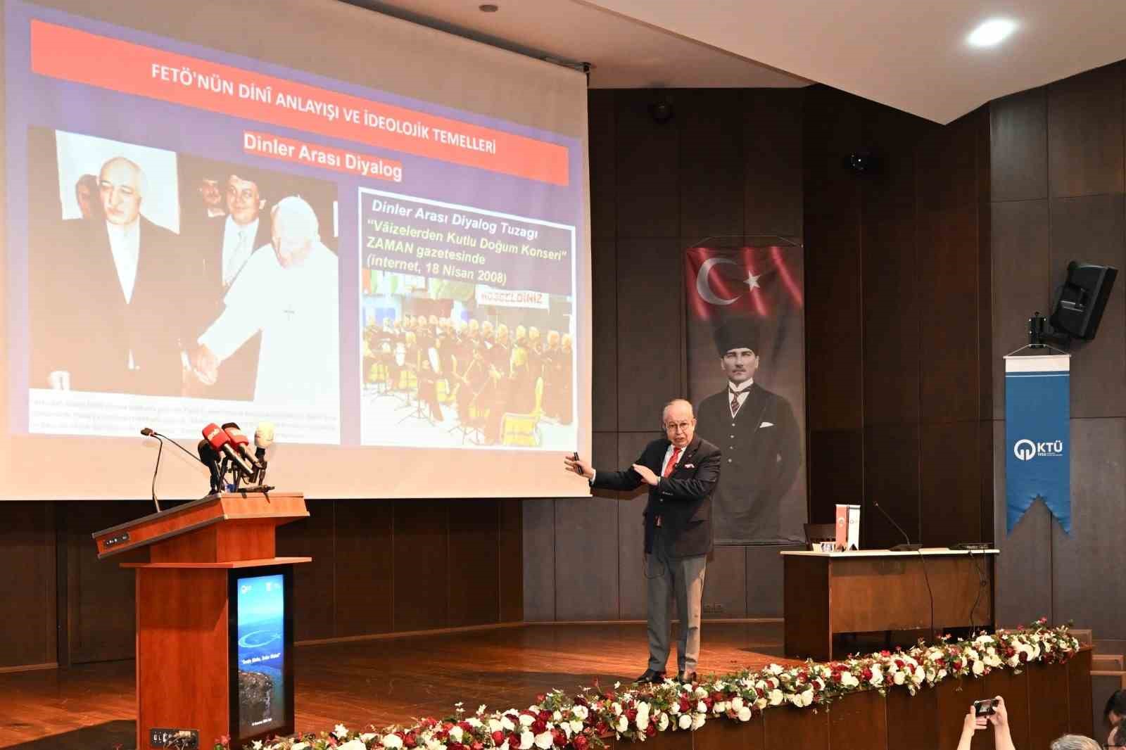 KTÜ’de "İrade Bizim, Zafer Bizim" Konferansı