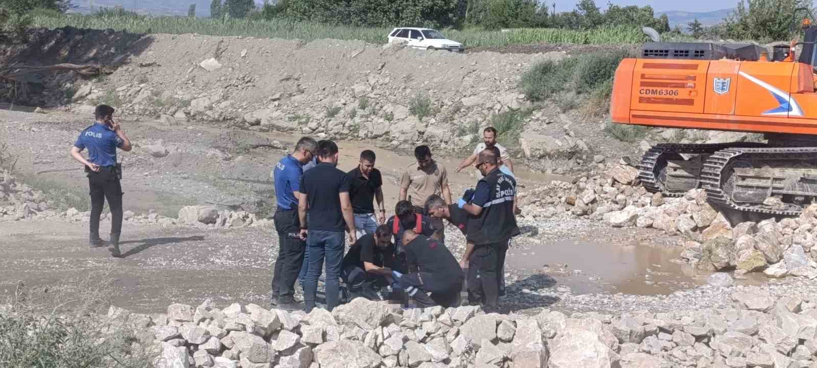Manisa’da acı olay: 12 yaşındaki çocuk derede boğuldu