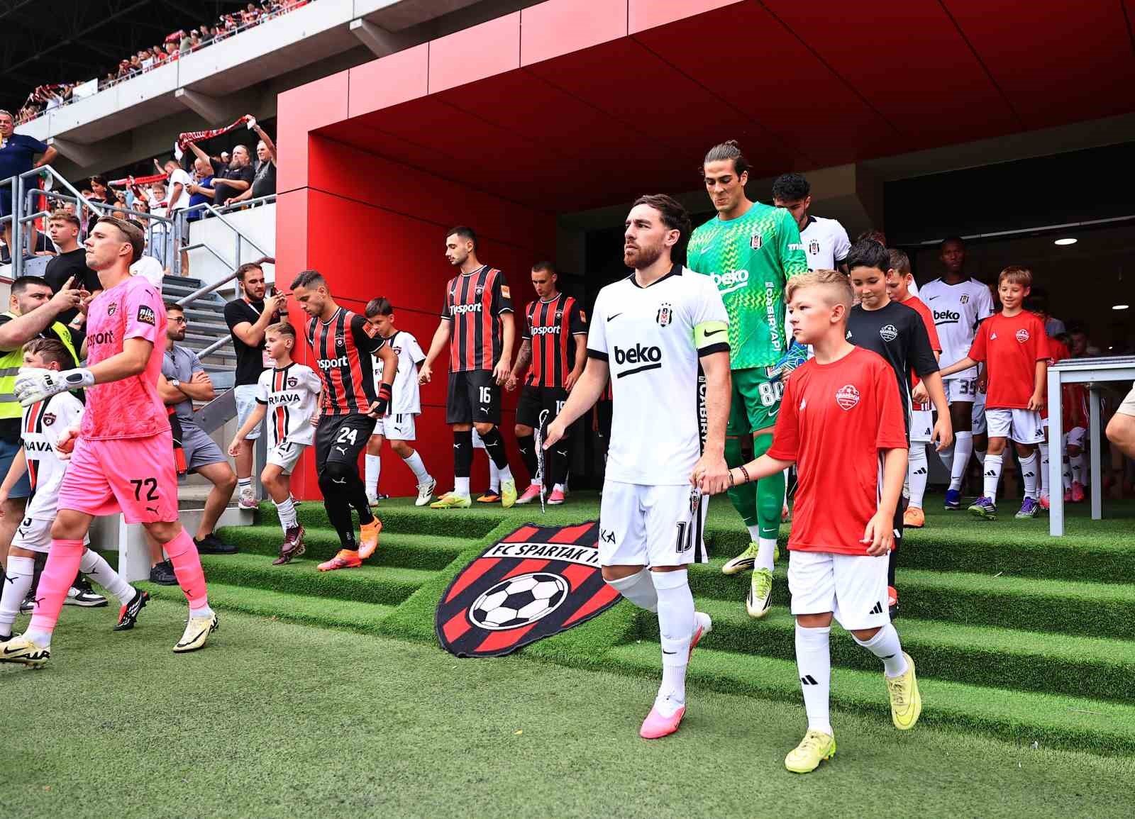 Beşiktaş, hazırlık maçında Spartak Trnava’ya mağlup oldu