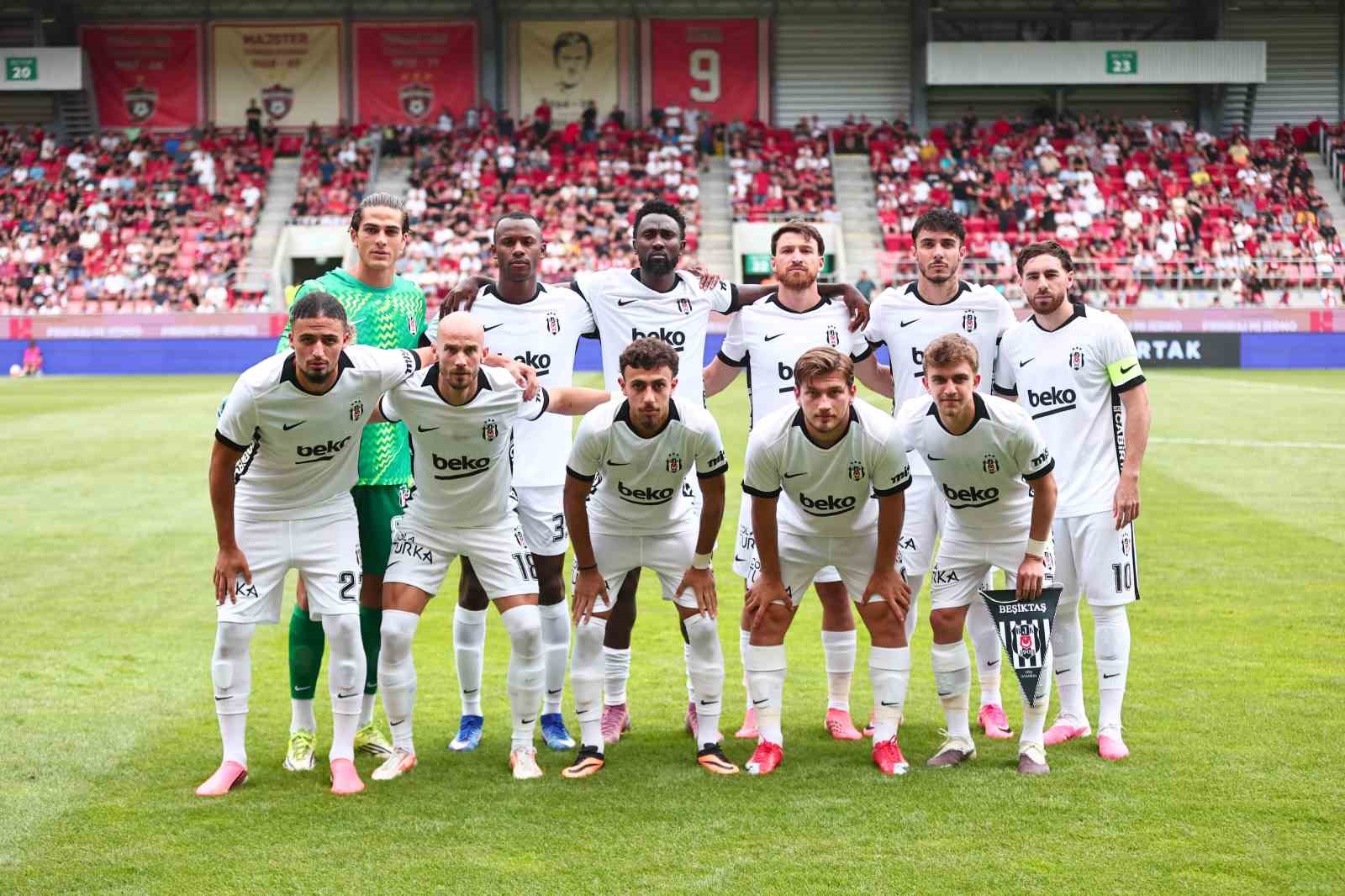 Beşiktaş, hazırlık maçında Spartak Trnava’ya mağlup oldu