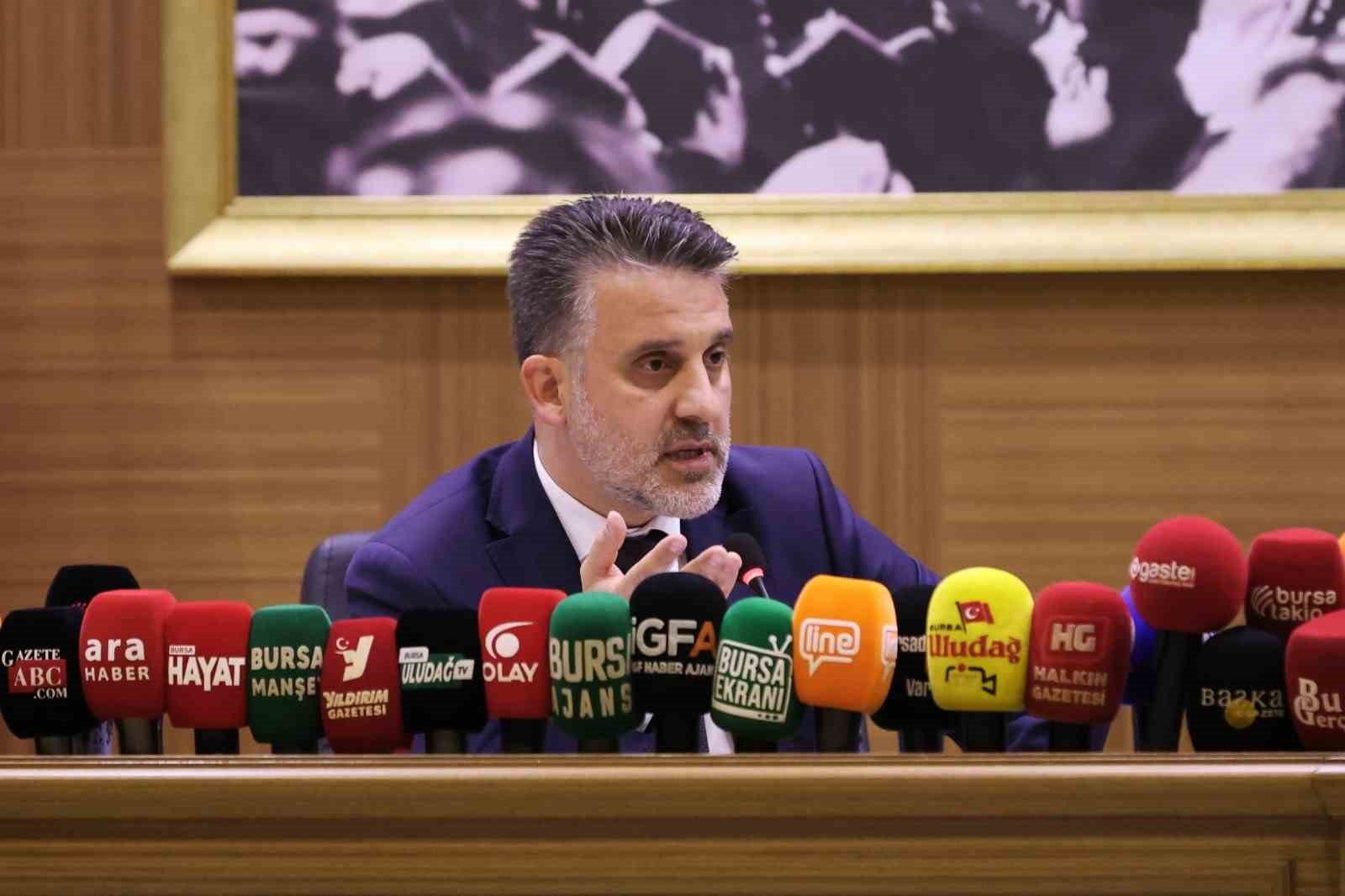 Bursa’nın geleceğine yön verecek iki kritik proje mecliste sunuldu