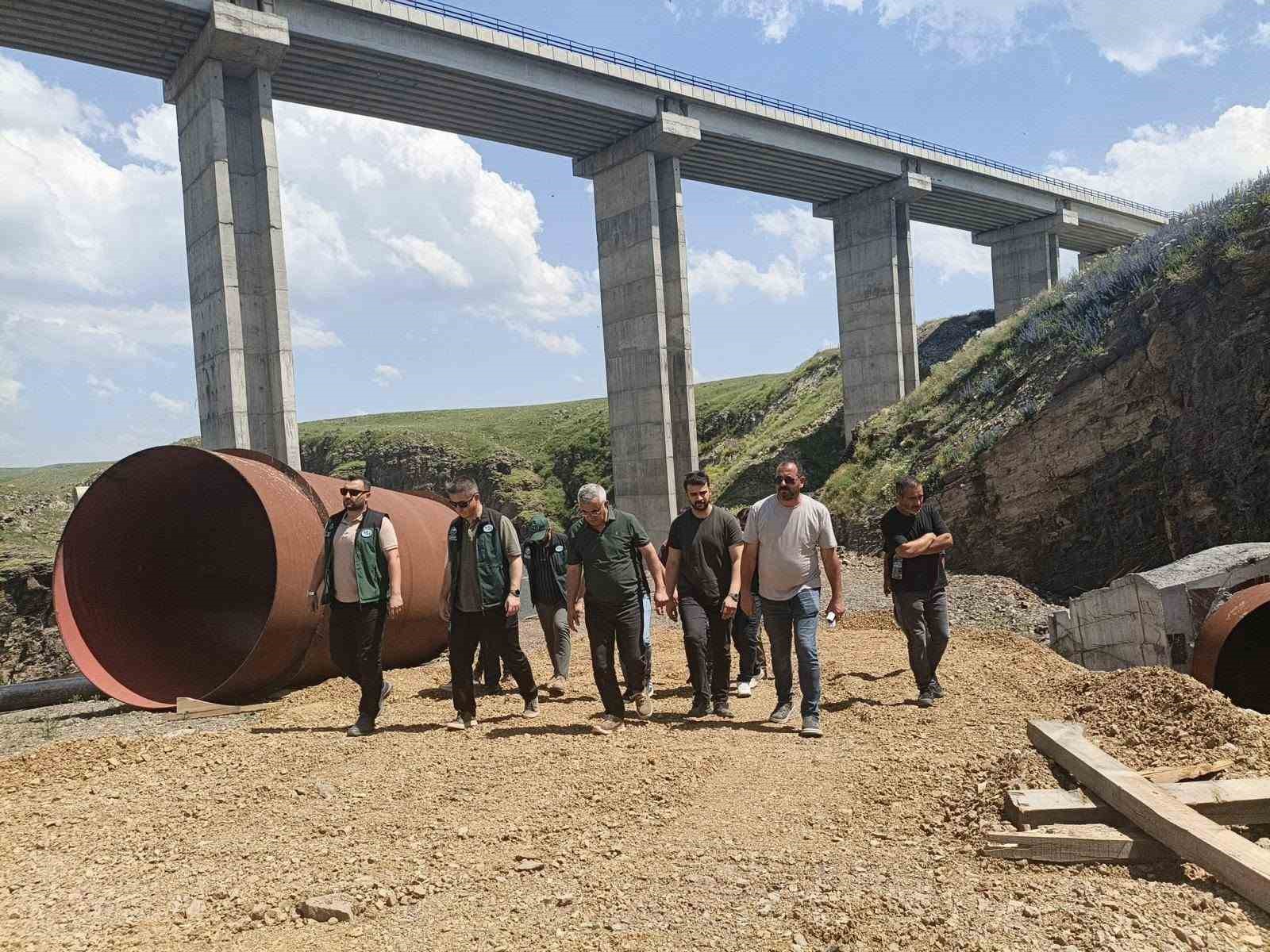 DSİ Bölge Müdürü Serdar Kotan Kars’taki sulama yatırımlarını yerinde inceledi