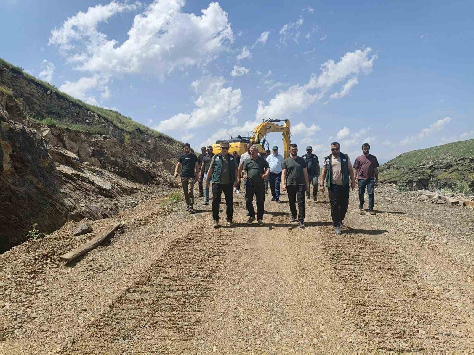 DSİ Bölge Müdürü Serdar Kotan Kars’taki sulama yatırımlarını yerinde inceledi