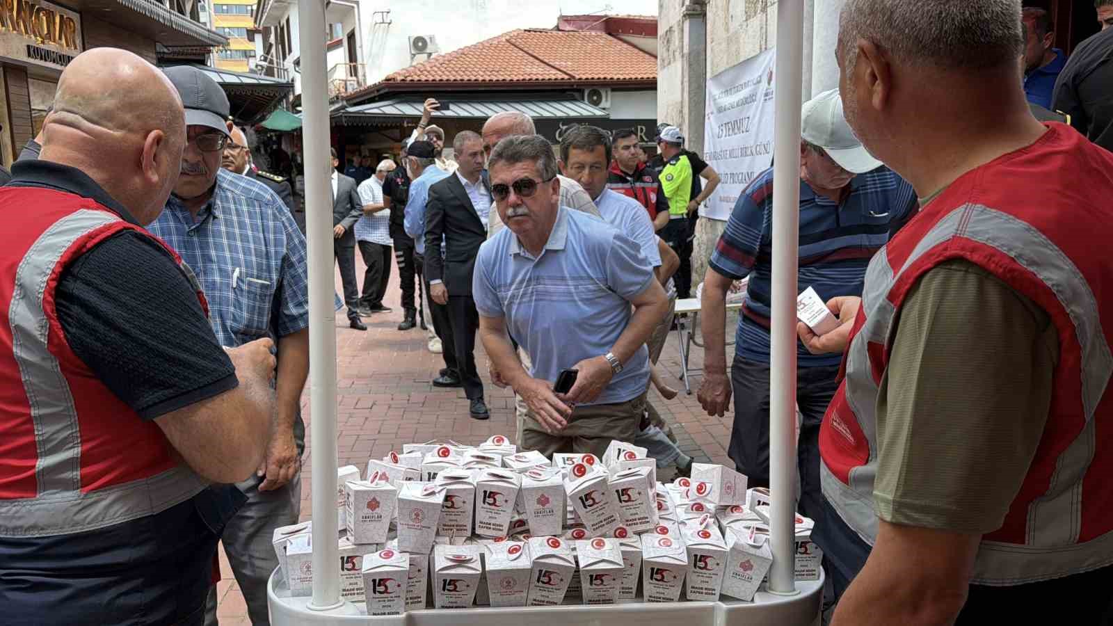 15 Temmuz şehitleri Bolu’da dualarla anıldı