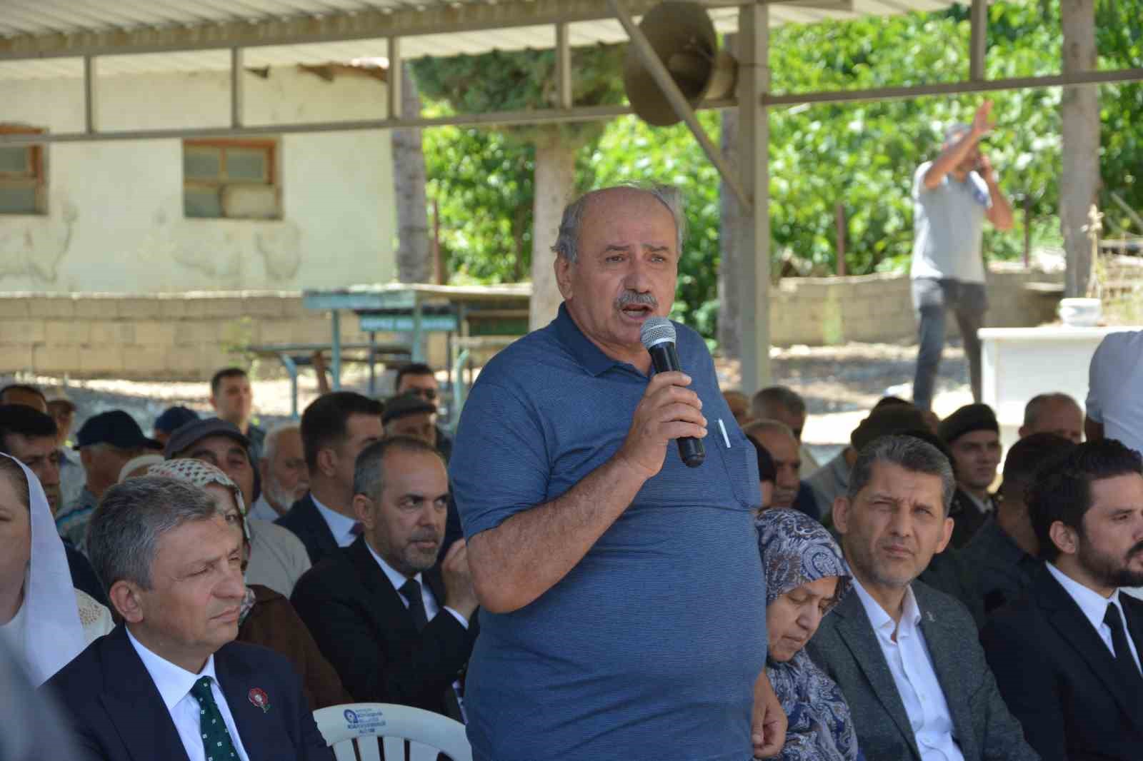 Korkuteli’nde 15 Temmuz şehidi Yasin Naci Ağaroğlu, mezarı başında anıldı