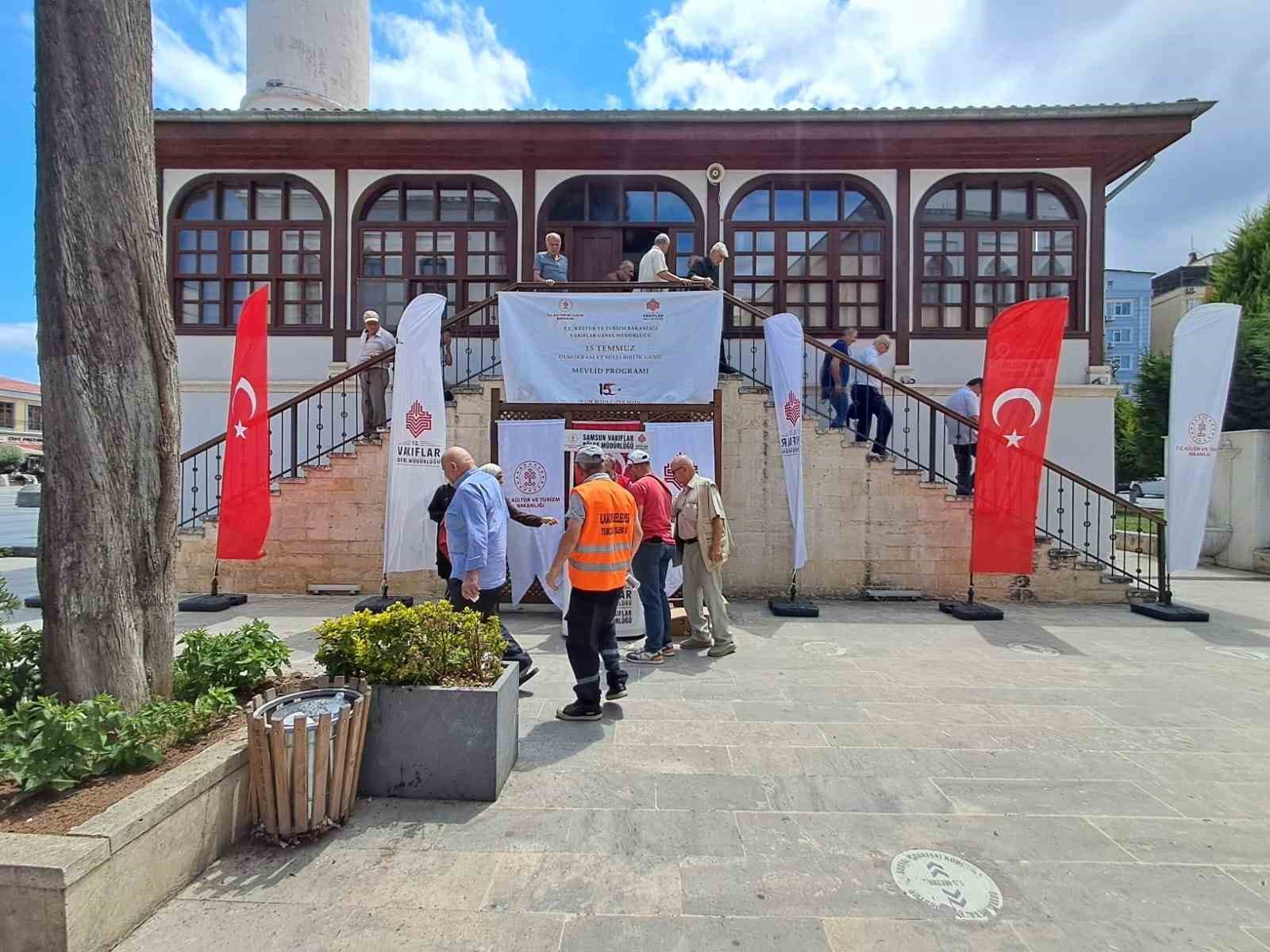 15 Temmuz şehitleri Samsun, Ordu ve Sinop’ta dualarla anıldı